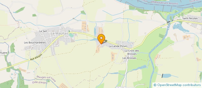 localisation de l'entreprise MONSIEUR DAMIEN HODE à MAUGES-SUR-LOIRE