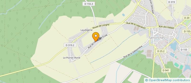 localisation de l'entreprise MONSIEUR DAMIEN HUARD à SENONCHES