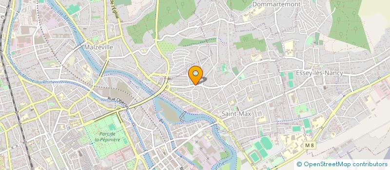 localisation de l'entreprise MONSIEUR DAMIEN HUGELE  SAINT-MAX