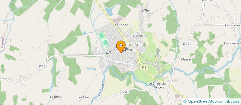 localisation de l'entreprise MONSIEUR DAMIEN JACOB à ORADOUR-SUR-GLANE