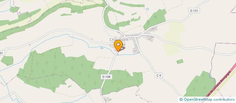 localisation de l'entreprise MONSIEUR DAMIEN JACQUES  CHAUMONT-LA-VILLE