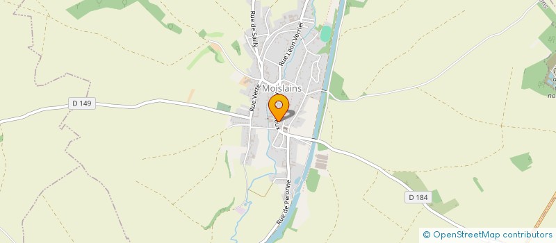 localisation de l'entreprise MONSIEUR DAMIEN JACQUET  ALLAINES