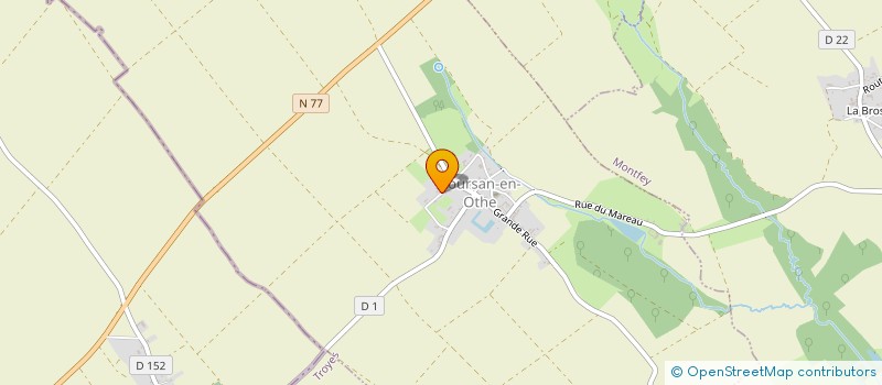 localisation de l'entreprise MONSIEUR DAMIEN JAY  COURSAN-EN-OTHE