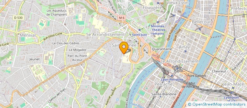 localisation de l'entreprise MONSIEUR DAMIEN JIBERT à LYON