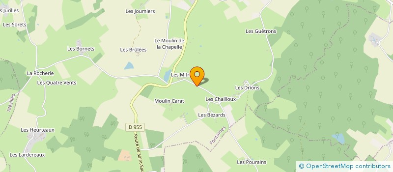 localisation de l'entreprise MONSIEUR DAMIEN JORRY à FONTAINES