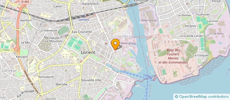 localisation de l'entreprise MONSIEUR DAMIEN JOSSE  LORIENT