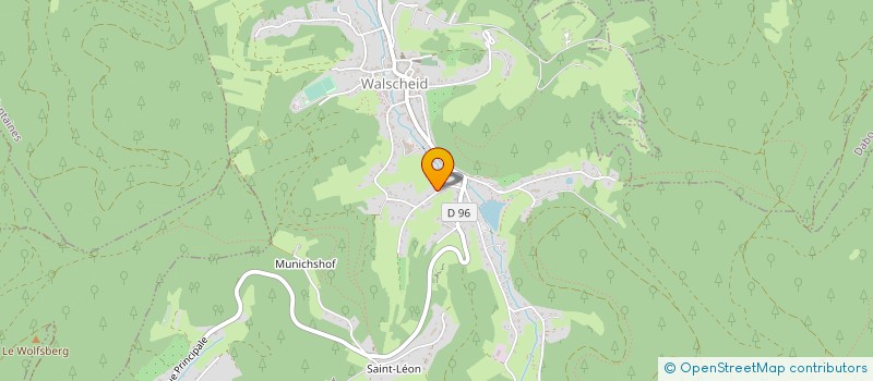 localisation de l'entreprise MONSIEUR DAMIEN JUNGMANN  WALSCHEID