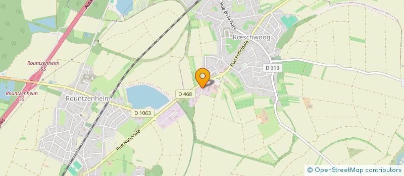 localisation de l'entreprise MONSIEUR DAMIEN KOCHER  RSCHWOOG