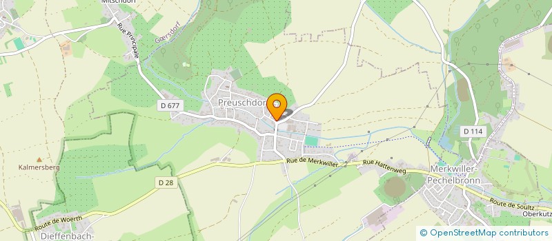 localisation de l'entreprise MONSIEUR DAMIEN KOPP  KEFFENACH