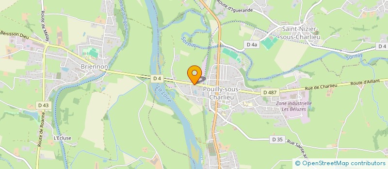 localisation de l'entreprise MONSIEUR DAMIEN KRAFT  POUILLY-SOUS-CHARLIEU