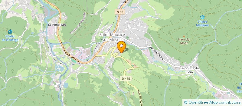 localisation de l'entreprise MONSIEUR DAMIEN KUNTZ  SAINT-MAURICE-SUR-MOSELLE