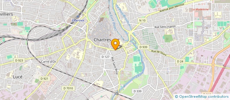 localisation de l'entreprise MONSIEUR DAMIEN LABROT à CHARTRES