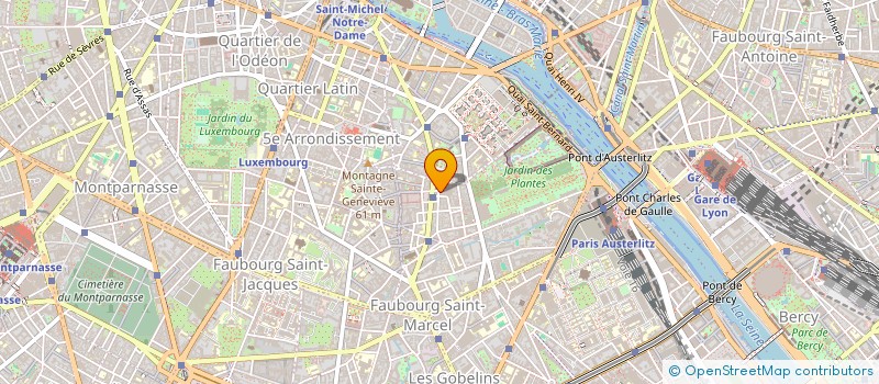 localisation de l'entreprise MONSIEUR DAMIEN LACHAMBRE  PARIS