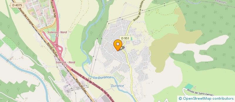 localisation de l'entreprise MONSIEUR DAMIEN LAGACHE  SISTERON