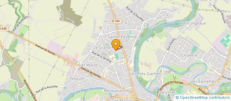 localisation de l'entreprise MONSIEUR DAMIEN LAJARA à NIORT