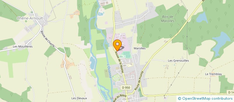 localisation de l'entreprise MONSIEUR DAMIEN LAJEANNE à CHARNY OREE DE PUISAYE