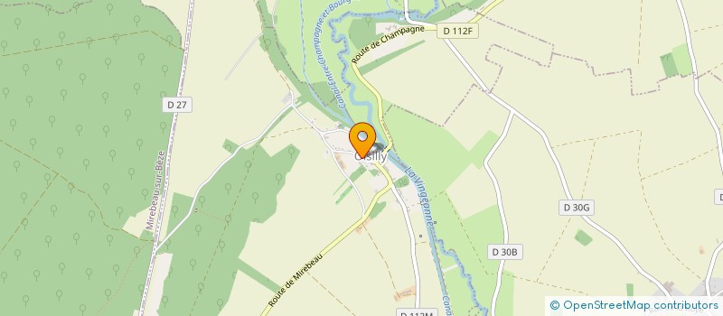 localisation de l'entreprise MONSIEUR DAMIEN LAMAS  OISILLY