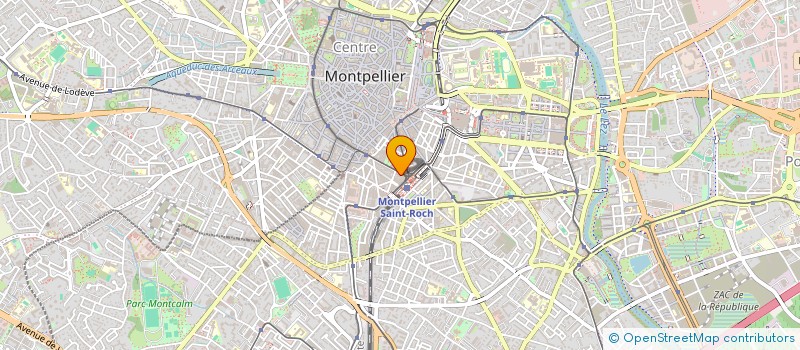 localisation de l'entreprise MONSIEUR DAMIEN LANCON à MONTPELLIER