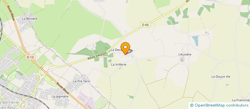 localisation de l'entreprise MONSIEUR DAMIEN LANXADE  PORNIC