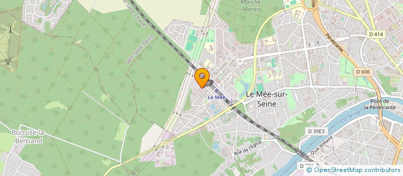 localisation de l'entreprise MONSIEUR DAMIEN LAPILUS à LE MEE-SUR-SEINE