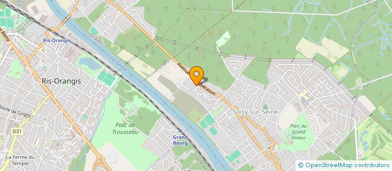 localisation de l'entreprise MONSIEUR DAMIEN LARCHEVEQUE à SOISY-SUR-SEINE