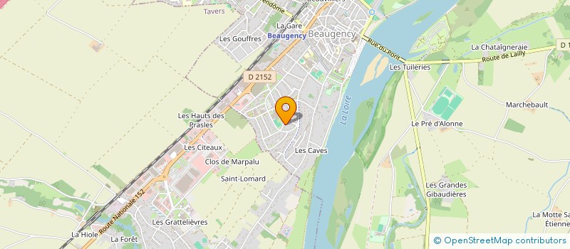 localisation de l'entreprise MONSIEUR DAMIEN LASSON à BEAUGENCY