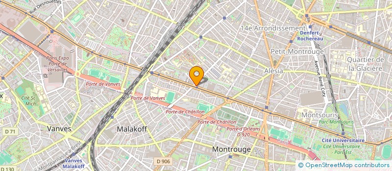 localisation de l'entreprise MONSIEUR DAMIEN LAUBIER  PARIS