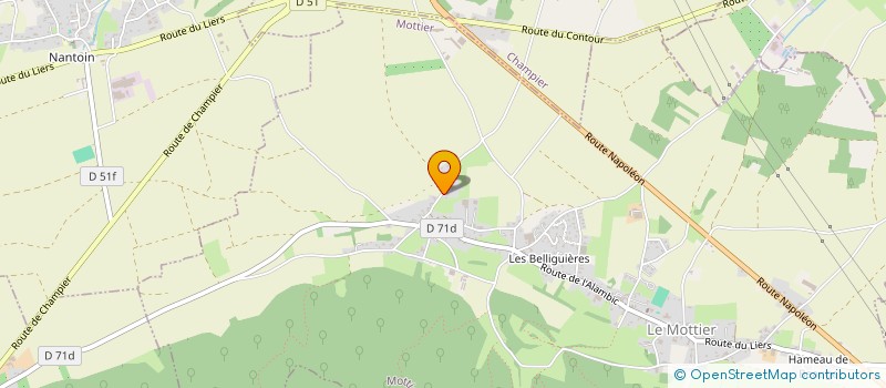 localisation de l'entreprise MONSIEUR DAMIEN LAURENT  MOTTIER