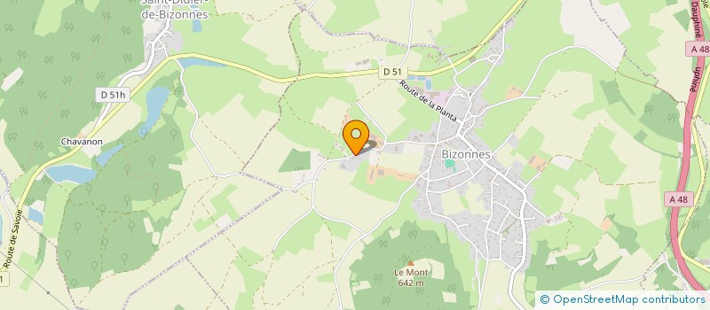 localisation de l'entreprise MONSIEUR DAMIEN LAZZAROTTO  BIZONNES