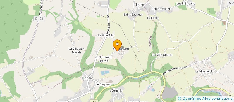 localisation de l'entreprise MONSIEUR DAMIEN LE DU  PLOURHAN