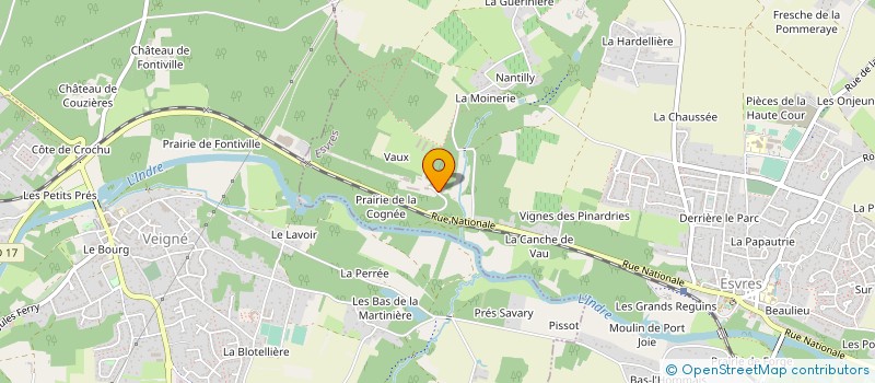 localisation de l'entreprise MONSIEUR DAMIEN LE GALL à ESVRES