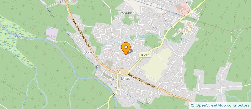 localisation de l'entreprise MONSIEUR DAMIEN LE GUILLOUX  MIOS