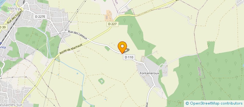 localisation de l'entreprise MONSIEUR DAMIEN LE ROUX  HERICY