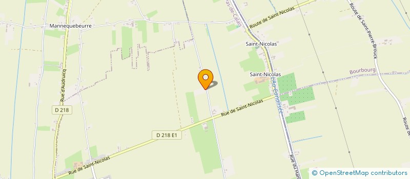 localisation de l'entreprise MONSIEUR DAMIEN LE SANT  SAINTE-MARIE-KERQUE