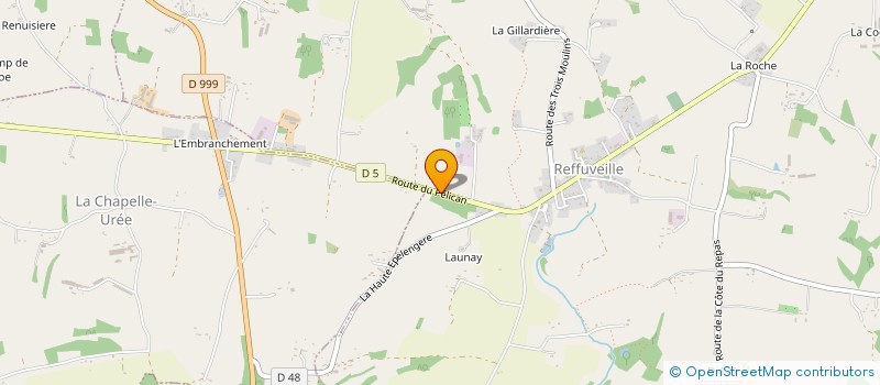 localisation de l'entreprise MONSIEUR DAMIEN LEBOCEY  SAINT-GEORGES-DE-LIVOYE