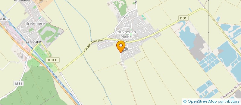 localisation de l'entreprise MONSIEUR DAMIEN LECLUSE  ROUVRES-EN-PLAINE