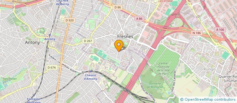 localisation de l'entreprise MONSIEUR DAMIEN LECOMTE  FRESNES