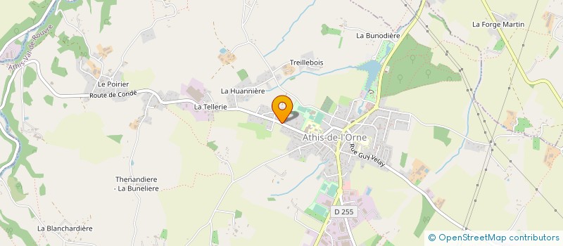 localisation de l'entreprise MONSIEUR DAMIEN LECORPS à ATHIS-VAL DE ROUVRE