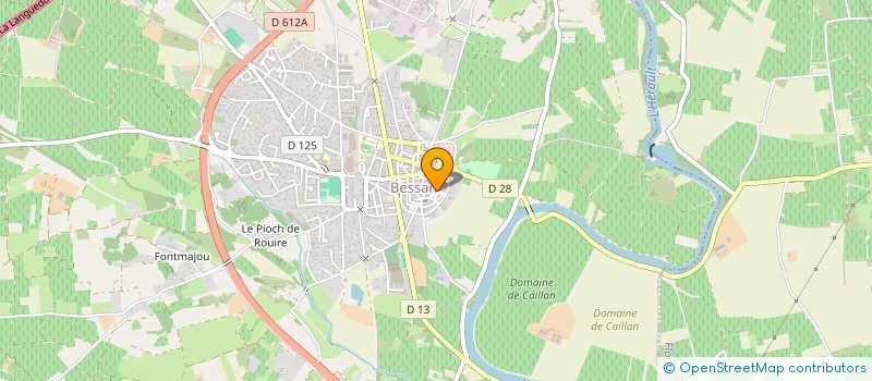 localisation de l'entreprise MONSIEUR DAMIEN LEFEBVRE  BESSAN