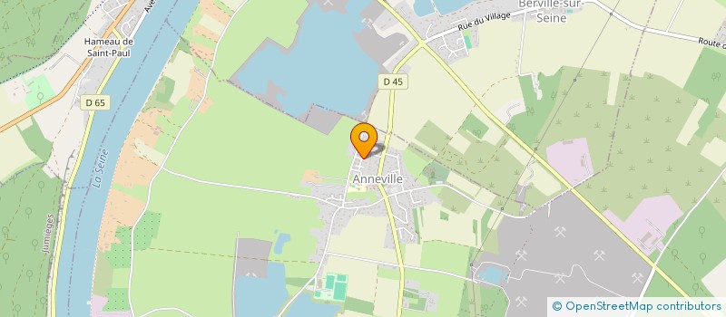 localisation de l'entreprise MONSIEUR DAMIEN LEFRANCOIS  ANNEVILLE-AMBOURVILLE