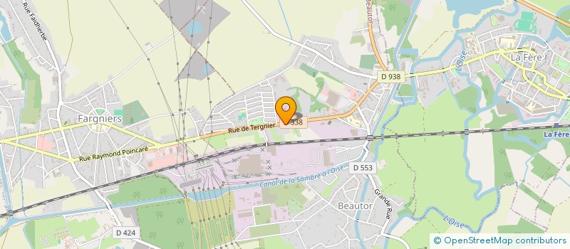 localisation de l'entreprise MONSIEUR DAMIEN LEGENVRE  BEAUTOR