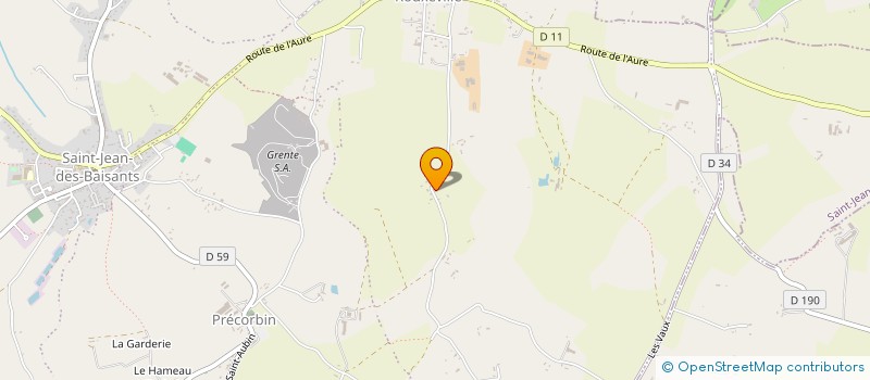 localisation de l'entreprise MONSIEUR DAMIEN LEGOUPIL  SAINT-JEAN-D'ELLE