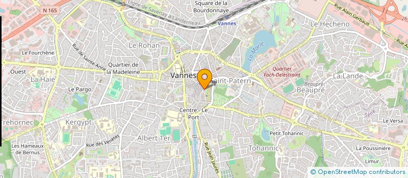 localisation de l'entreprise MONSIEUR DAMIEN LEGRAIN à VANNES