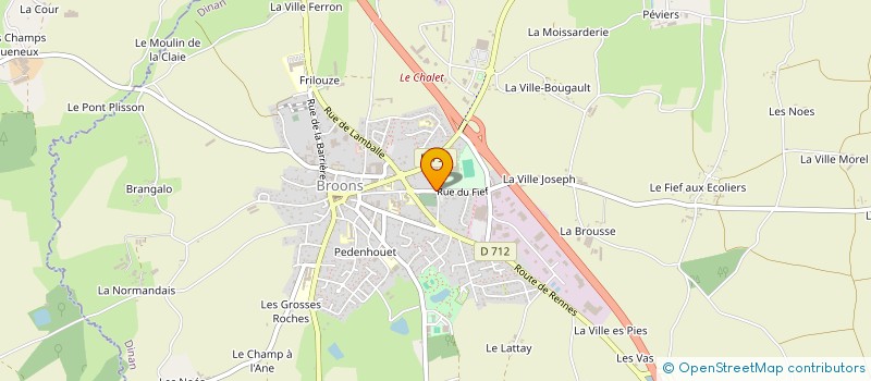 localisation de l'entreprise MONSIEUR DAMIEN LEMBOURG  BROONS