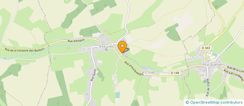 localisation de l'entreprise MONSIEUR DAMIEN LEMOR  PREURES