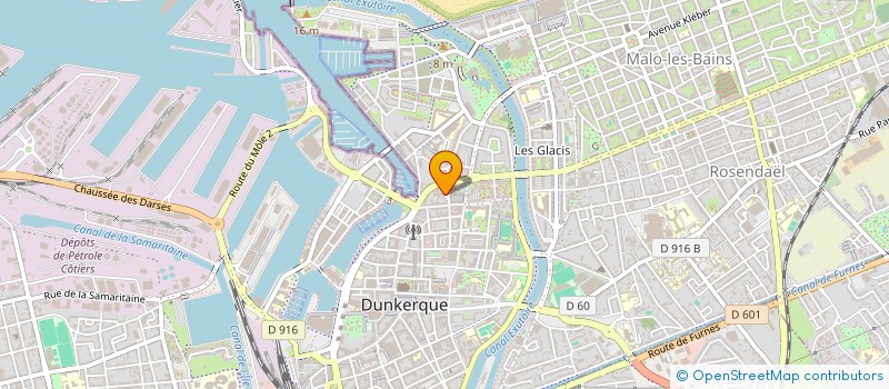 localisation de l'entreprise MONSIEUR DAMIEN LEROY à DUNKERQUE
