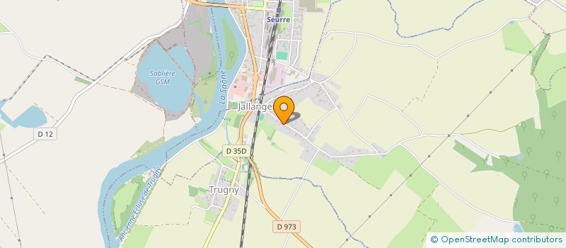 localisation de l'entreprise MONSIEUR DAMIEN LESIEUR  CHAMBLANC