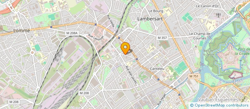 localisation de l'entreprise MONSIEUR DAMIEN LETURCQ à LILLE