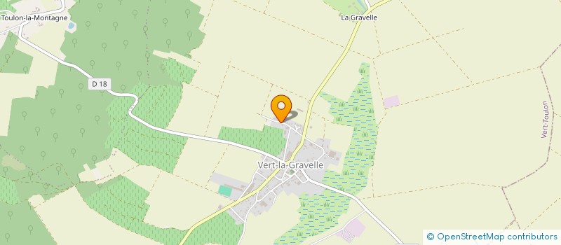 localisation de l'entreprise MONSIEUR DAMIEN LEVANT  VERT-TOULON