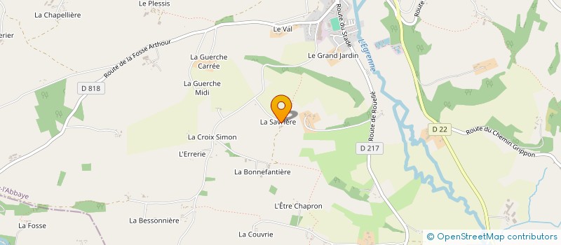 localisation de l'entreprise MONSIEUR DAMIEN LEVEQUE à LONLAY-L'ABBAYE